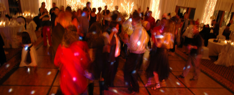 Example of dance floor lighting from Art the DJ